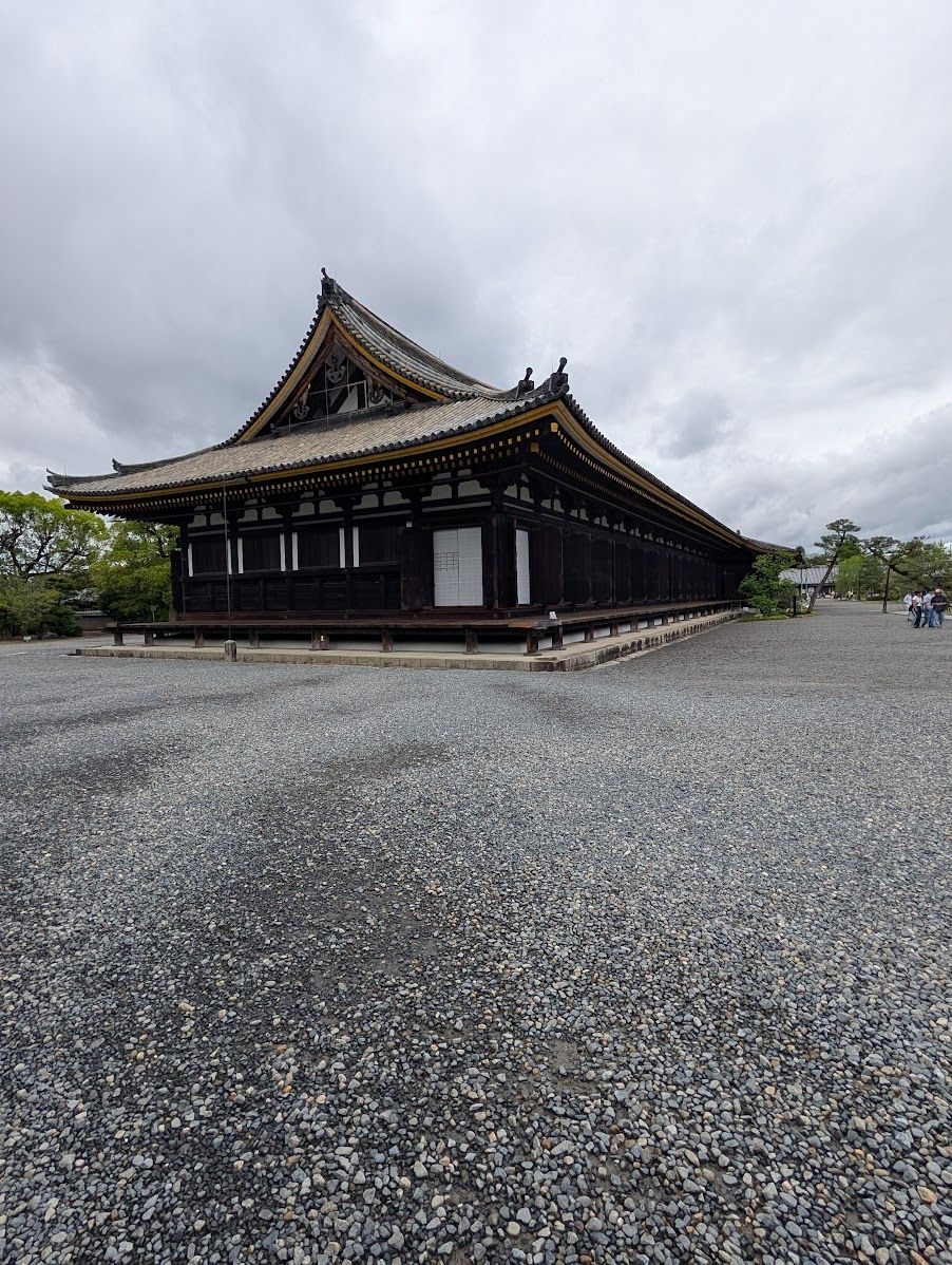 Outdoor temple view (photos weren't allowed inside)