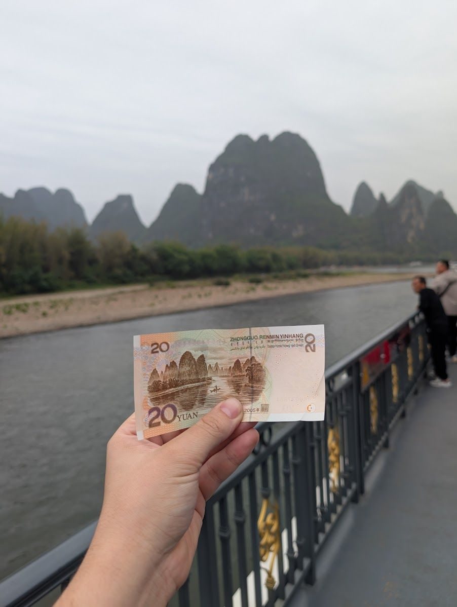 Recreation of the 20 RMB note (very cliche ik)