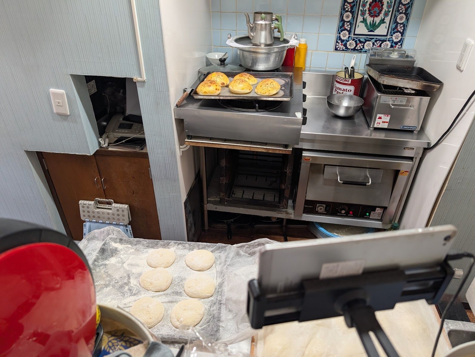 Homemade pitas!